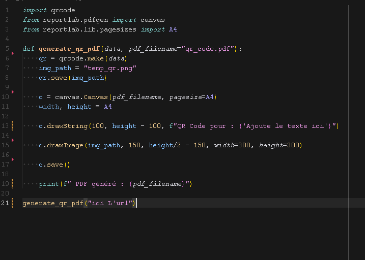 Aperçu 1 de Script QRcode