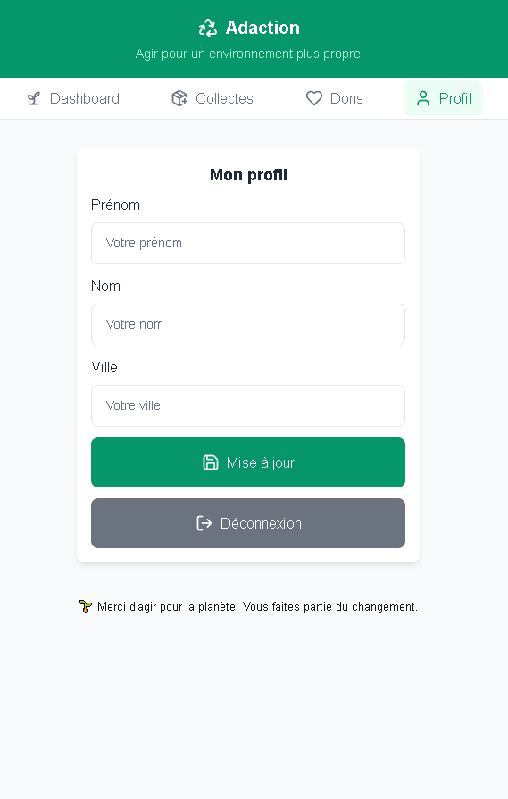 Aperçu 1 de Adaction